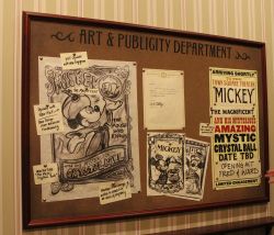Magician Mickey Mouse at the Town Square Theater